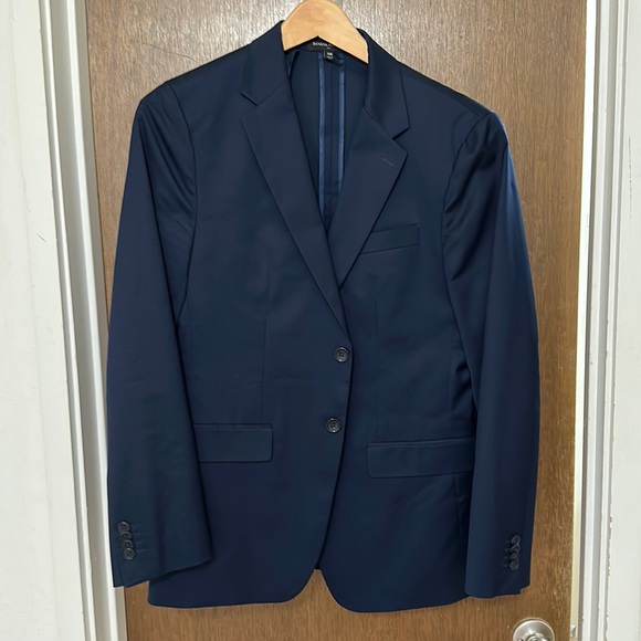 Banana Republic Navy Blue Men’s Blazer (38R) w/ Cool Core Technology. - Picture 1 of 4